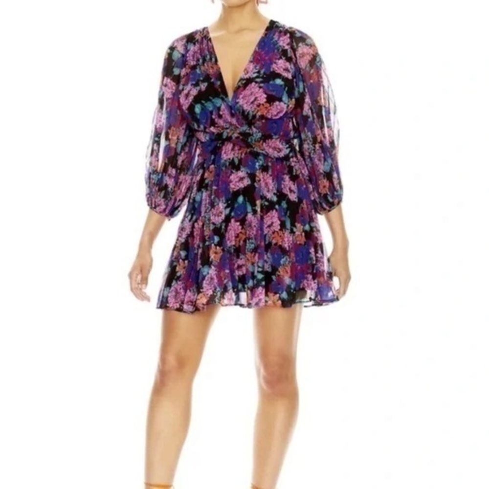 La Maison Talulah Sweet Talk Floral Mini Dress